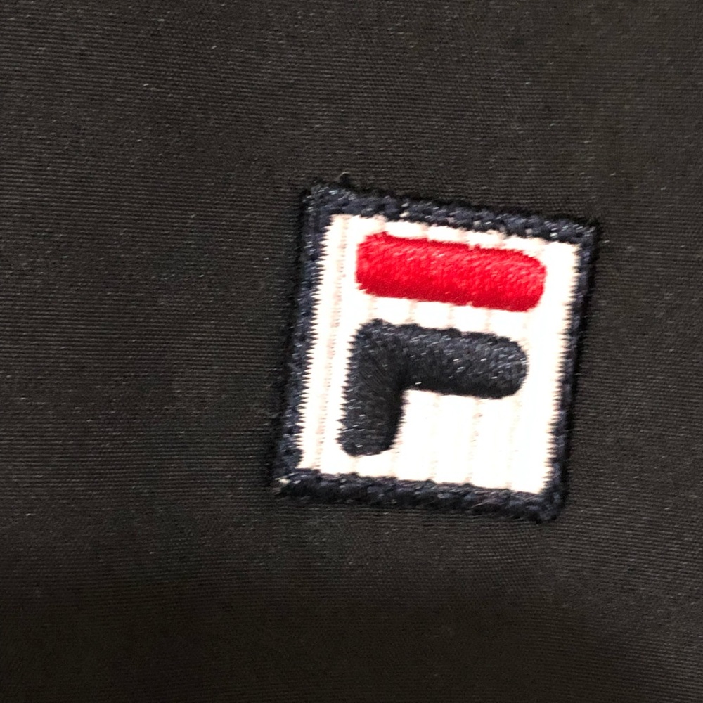 Fila Black Lightweight Jacket with Hood - Size Large - Picture 5 of 8